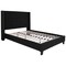 Merrick Lane Chenoa Upholstered Platform Bed with Button Tufted Headboard